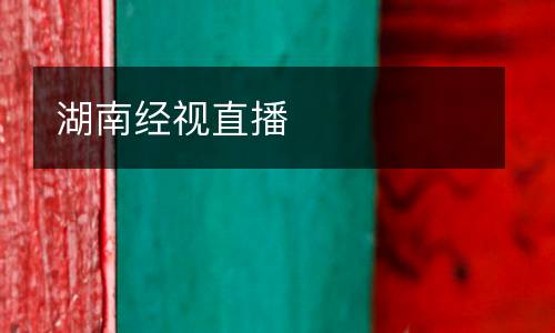 湖南经视直播