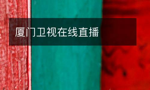厦门卫视在线直播